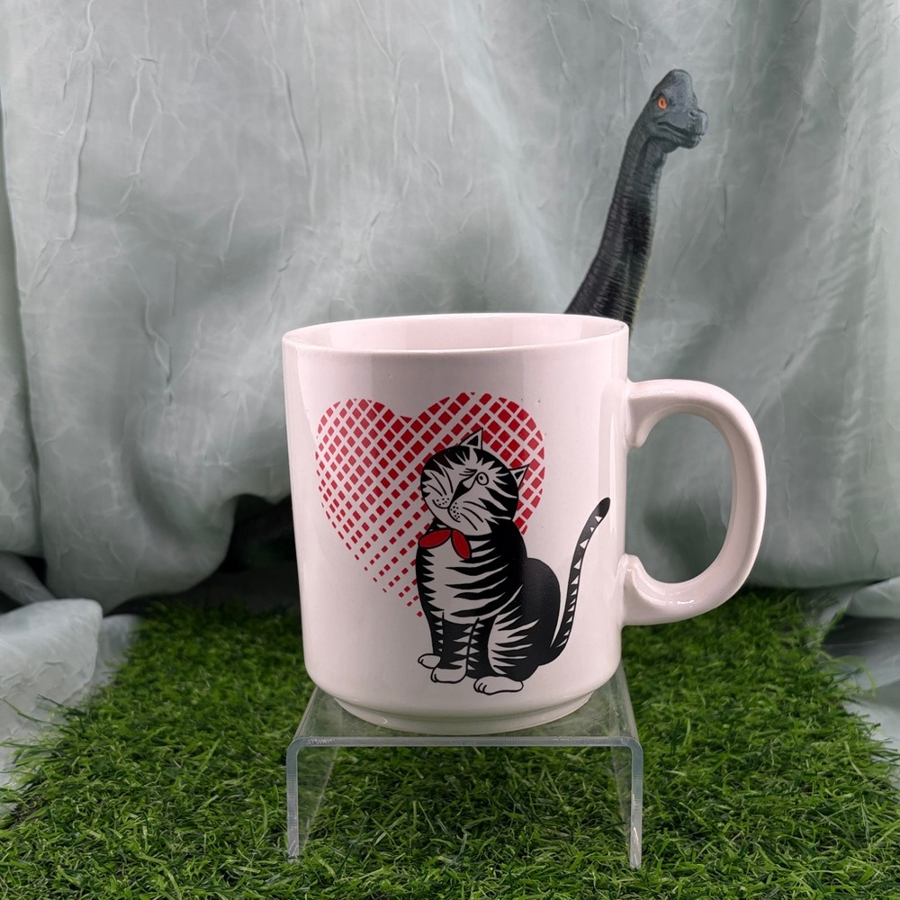 Vintage 1979 Ceramic "B. Kliban Cat" Sweetheart Mug